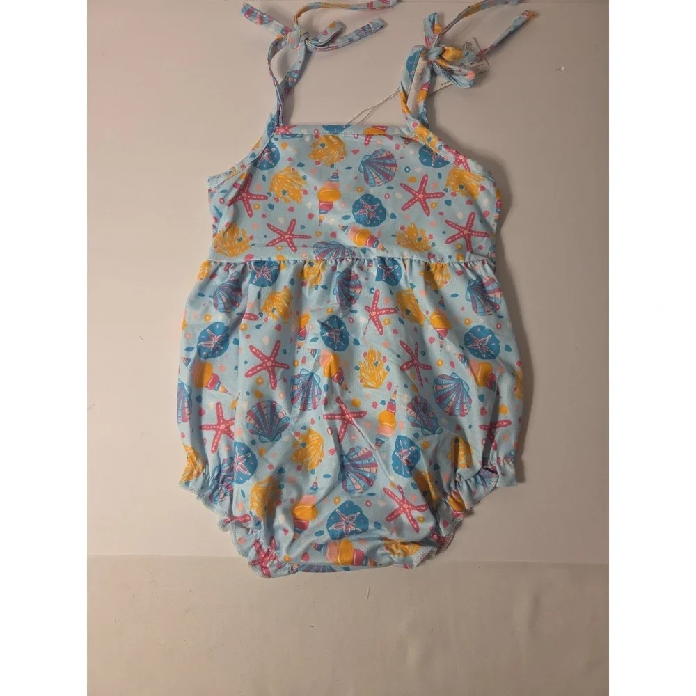 Pete & Lucy Neon Tide Infant Romper Size 12-18m